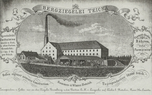 Bergziegelei um 1847 bis 1900 Bergziegelei